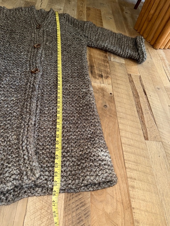 Lafayette 148 New York Chunky Knit Button-Front Cardigan sample piece - Picture 11 of 16